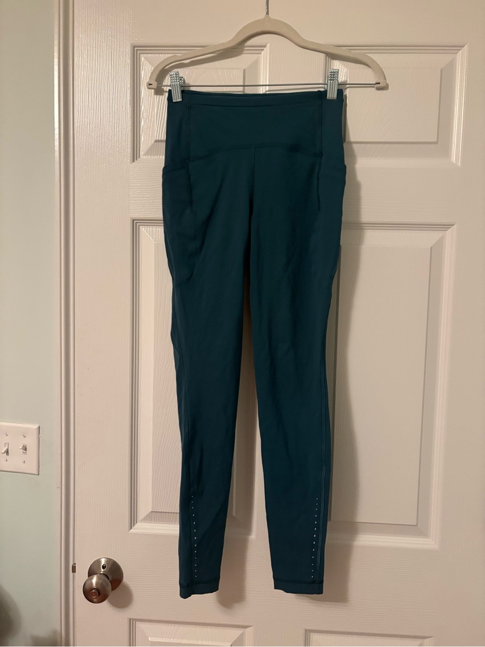 lululemon athletica Deep Teal High-Rise Leggings Size 4 NWOT